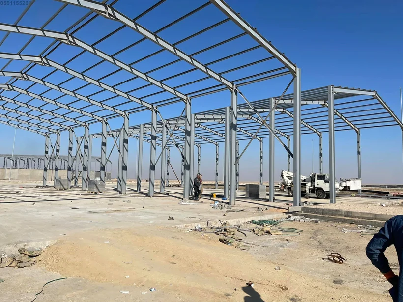 Steel structure shown in the SAMCO company profile